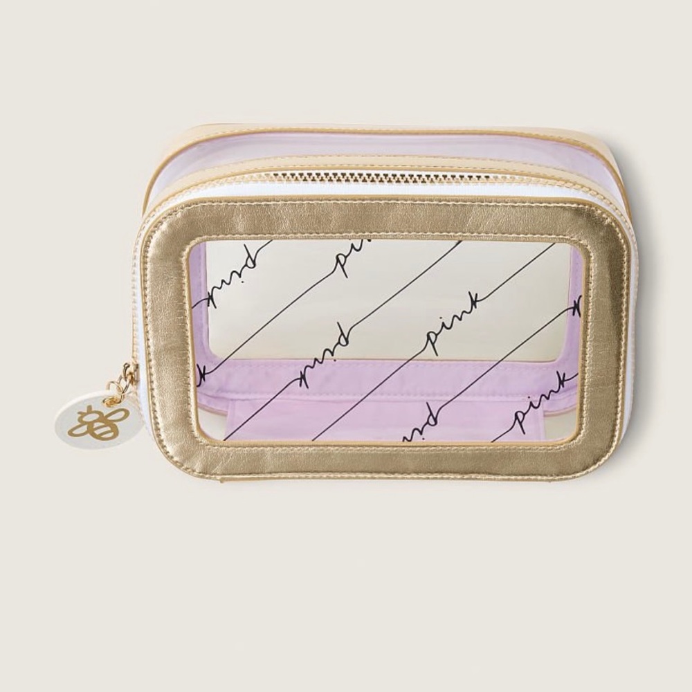 Pink Honey Glow Beauty Bag